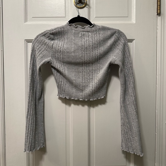 Princess Polly Ribbed Ruffle‎ Long Sleeve - Picture 5 of 5